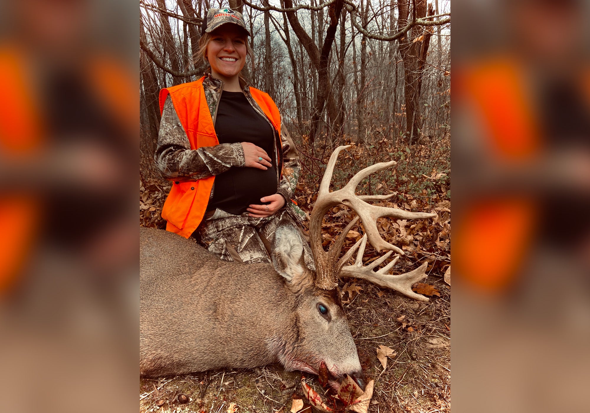 Due anni dopo la caduta dell’albero, il cacciatore incinta tagga un enorme Whitetail