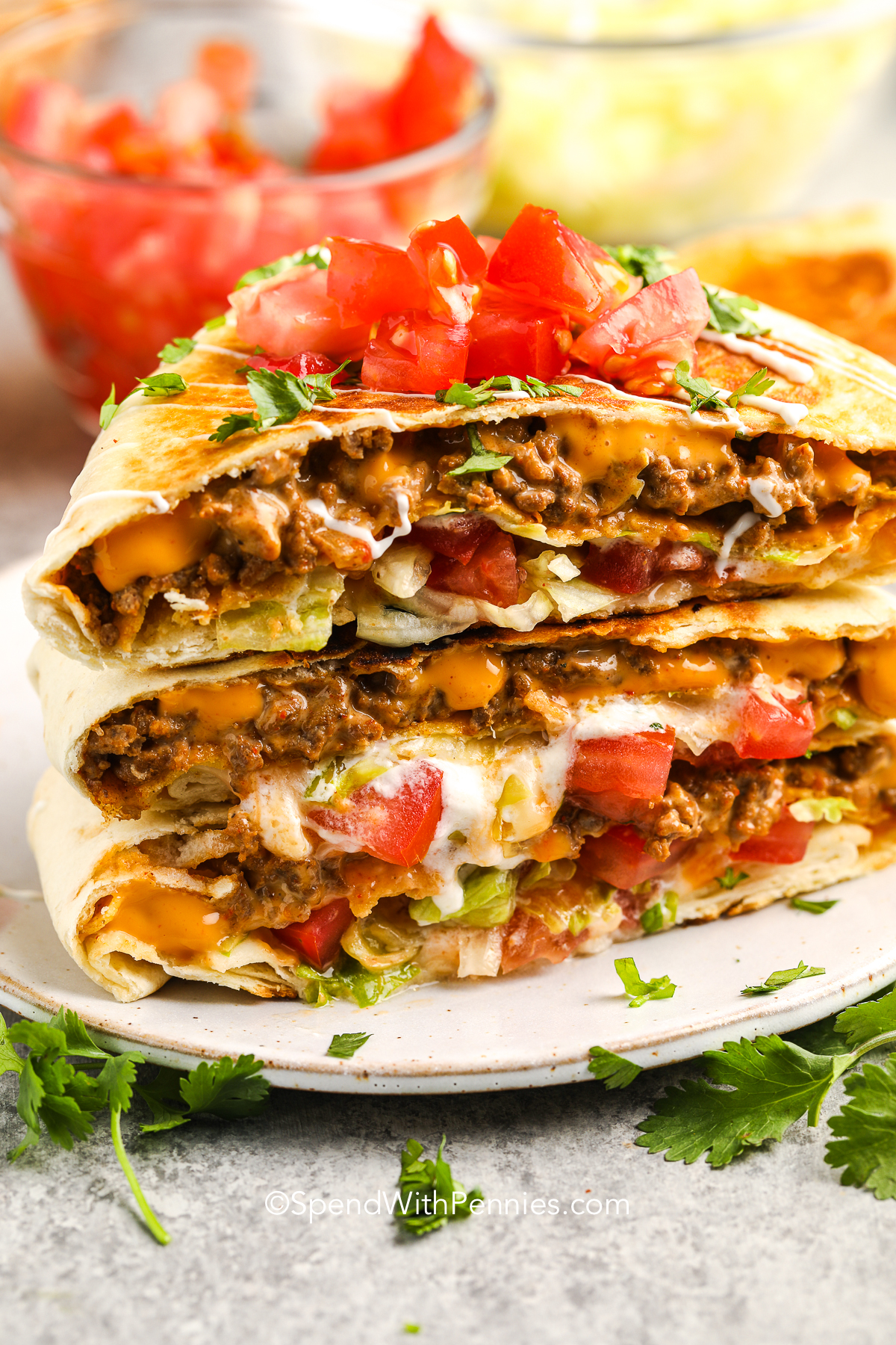 Copycat Crunchwrap Supreme (meglio del cibo da asporto) Spendi con i penny