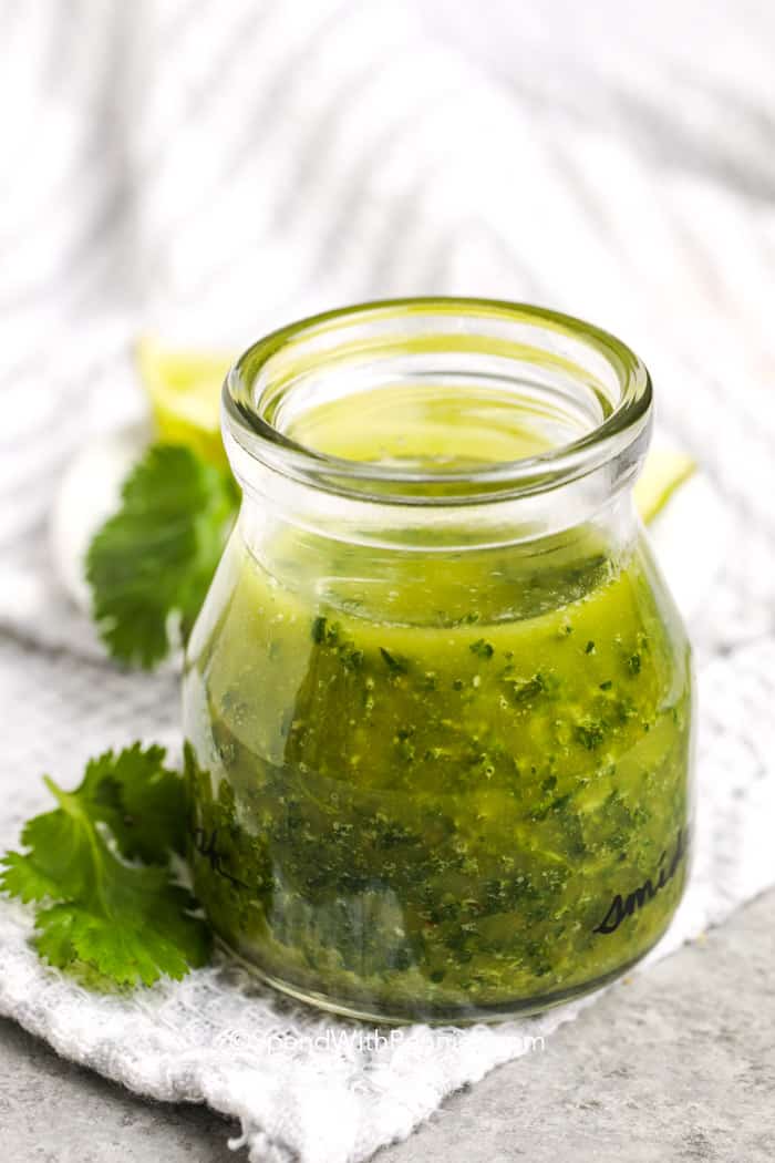 Condimento al coriandolo e lime {French dressing facile}