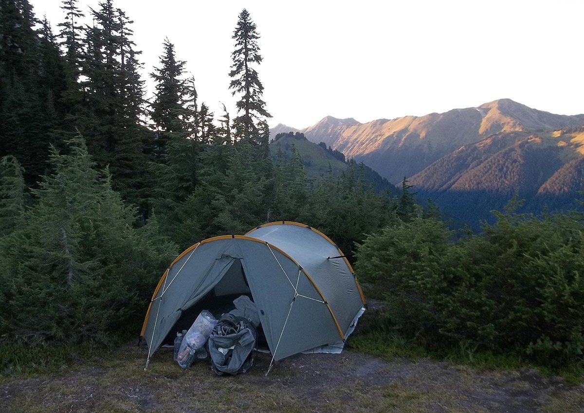 Cos’è l’impronta di una tenda?